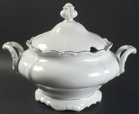 Gold Baroque Tureen &  Lid
