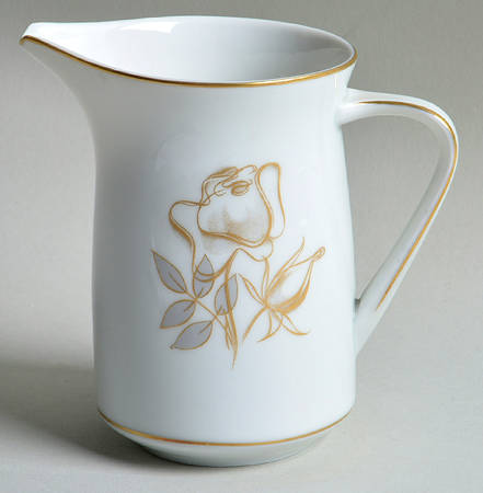 Gold Rose Creamer