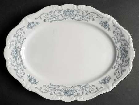 Grand Duchess 14" Oval Serving Platter