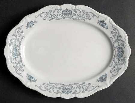 Grand Duchess 12" Oval Serving Platter