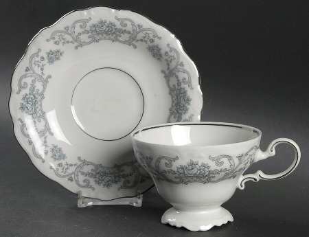 Grand Duchess Footed Cup & Saucer Set
