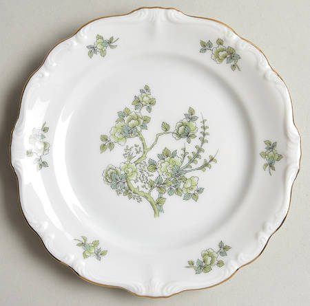 Indian Tree Gold Trim Bread & Butter Plate