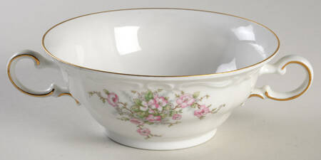 JOH1 Flat Cream Soup Bowl