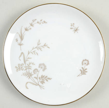 Golden Wheat Bread & Butter Plate