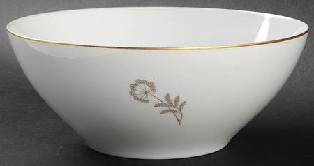 Golden Wheat 8" Round Vegetable Bowl