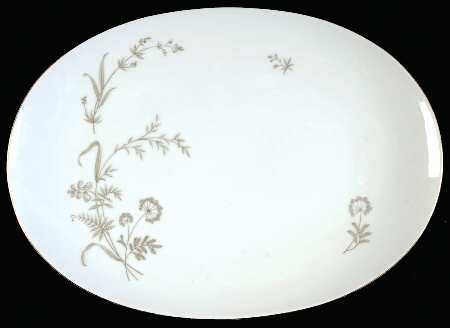 Golden Wheat 13" Oval Serving Platter