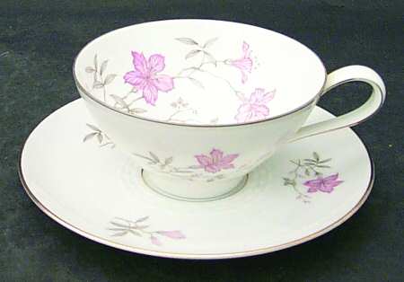 Rosita Flat Cup & Saucer Set