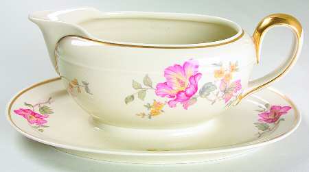 JOH109 Gravy Boat with Attached Underplate