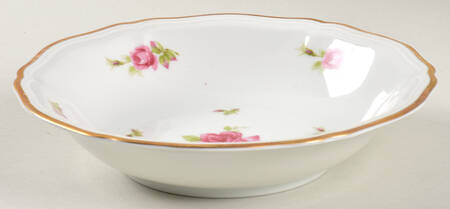 Chippendale Rose Coupe Soup Bowl
