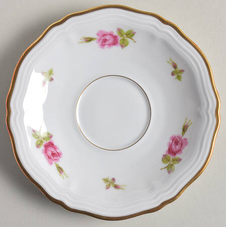 Chippendale Rose Saucer