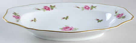 Chippendale Rose 12" Oval Vegetable Bowl