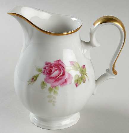 Chippendale Rose Creamer