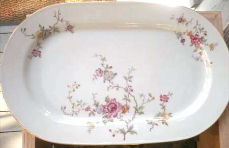 E672 12" Oval Serving Platter