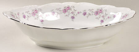JOH128 10" Oval Vegetable Bowl