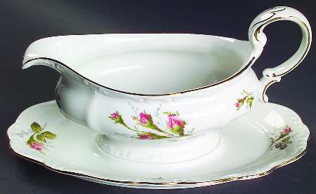 JOH152 Gravy Boat with Attached Underplate