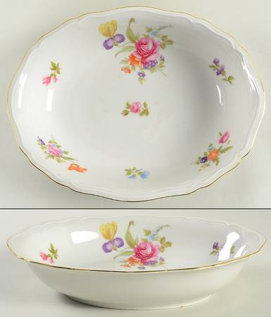 JOH176 10" Oval Vegetable Bowl