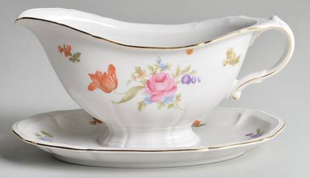 JOH176 Gravy Boat with Attached Underplate