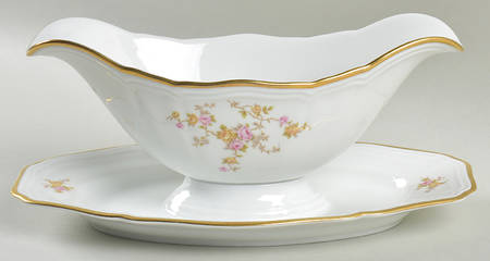 JOH192 Gravy Boat with Attached Underplate