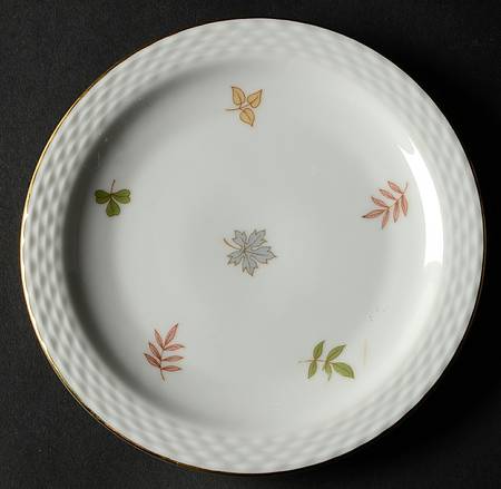 Autumn Leaves Bread & Butter Plate