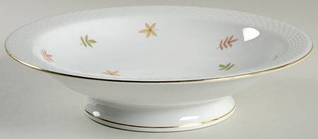 Autumn Leaves 10" Round Vegetable Bowl
