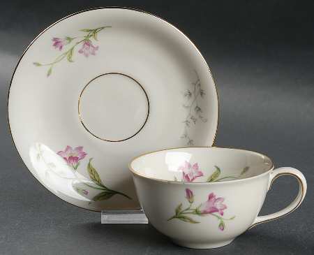 E651 Flat Demitasse Cup & Saucer Set
