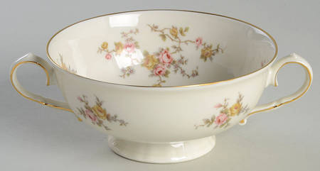 JOH32 Footed Cream Soup Bowl