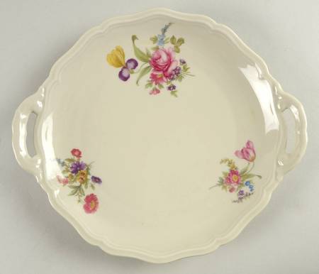 JOH38 Handled Cake Plate
