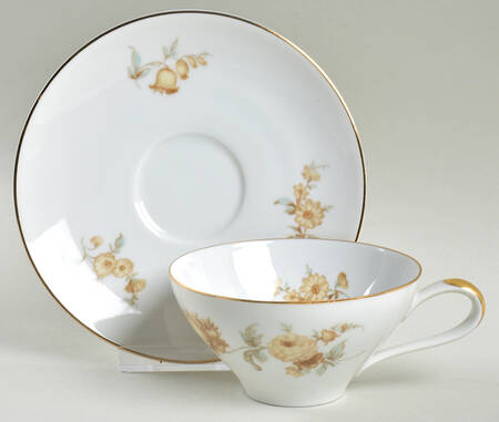 JOH55 Flat Cup & Saucer Set