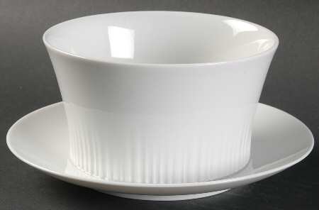JOH59 Gravy Boat with Attached Underplate