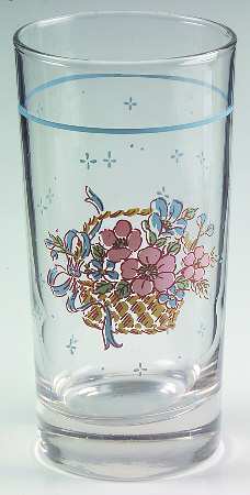 Country Basket 10 Oz Glassware Tumbler