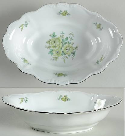 JOH76 10" Oval Vegetable Bowl