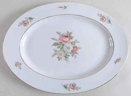 JOH95 13" Oval Serving Platter