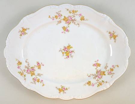 Michele 14" Oval Serving Platter