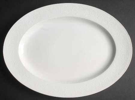 Morning Mist 12" Oval Serving Platter