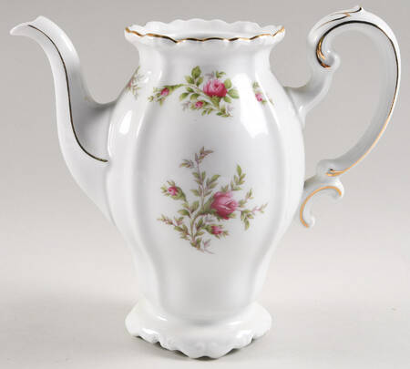 Moss Rose (Bavarian Backstamp) Coffee Pot No Lid