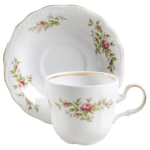 Flat Cup & Saucer Set