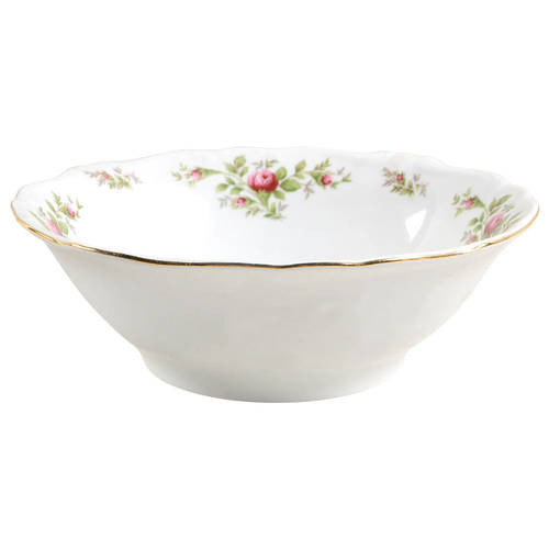 Moss Rose (Thailand Traditions) 8" Round Vegetable Bowl by Johann Haviland