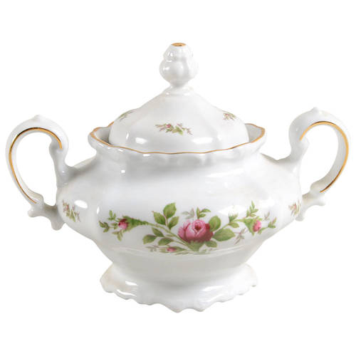 Moss Rose (Thailand Traditions) Sugar Bowl & Lid by Johann Haviland