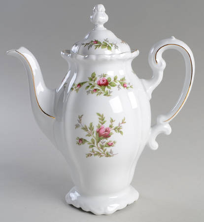 Moss Rose (Thailand Traditions) Coffee Pot & Lid