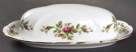 Moss Rose (Thailand Traditions) 1/4 Lb Covered Butter by Johann Haviland
