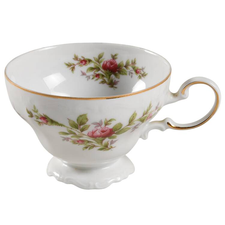 Moss Rose (Thailand Traditions) Footed Cup