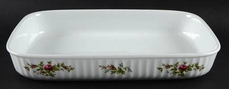 Moss Rose (Thailand Traditions) 13"  Rectangular Baker