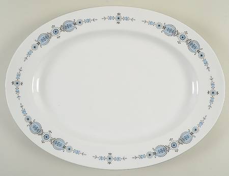 Normandy 15" Oval Serving Platter