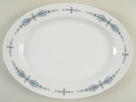 Normandy 13" Oval Serving Platter