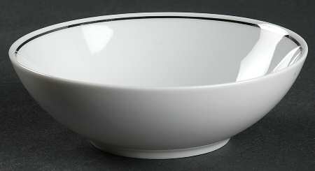 Platinum Riviera Fruit/Dessert (Sauce) Bowl