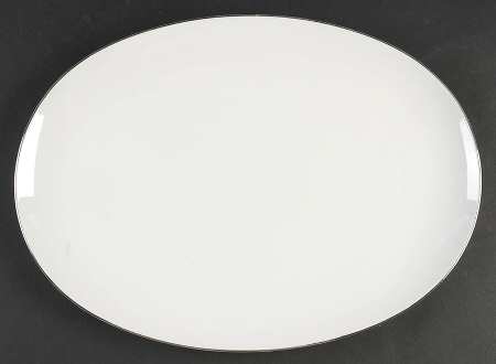 Platinum Riviera 15" Oval Serving Platter