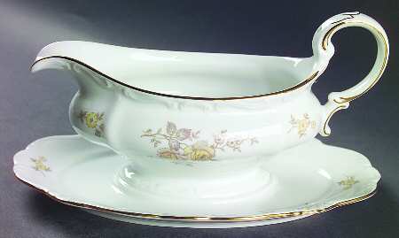 Regency Gravy Boat with Attached Underplate