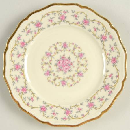 Rose Chintz Bread & Butter Plate