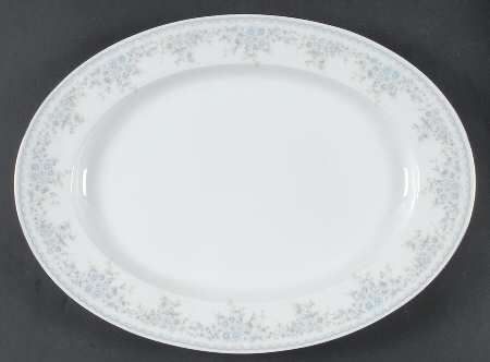 Royal Lace 14" Oval Serving Platter