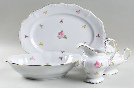 Rosebud 5 Piece Hostess Set